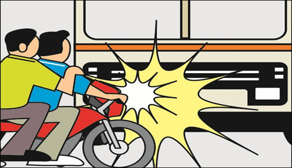 A-lorry-collided-with-a-bike-two-died