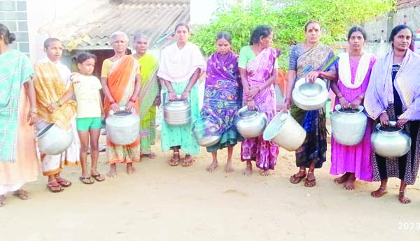 బలిజిపేటలో దాహం కేకలు