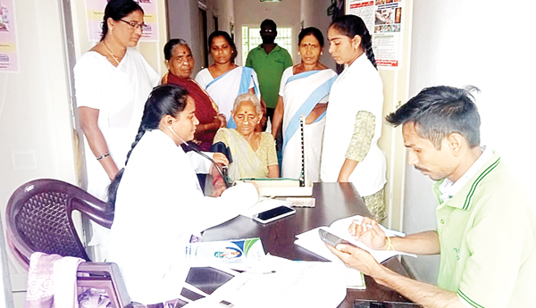 67 మందికి వైద్య పరీక్షలు