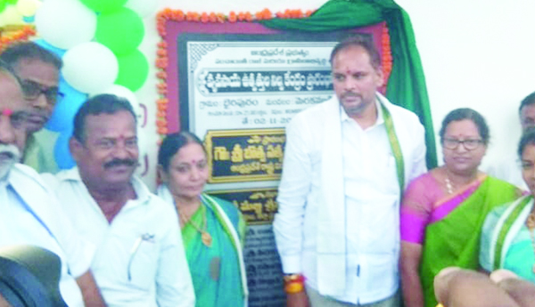 రూ.1.38 కోట్లతో ఇంటింటికీ కుళాయిలు