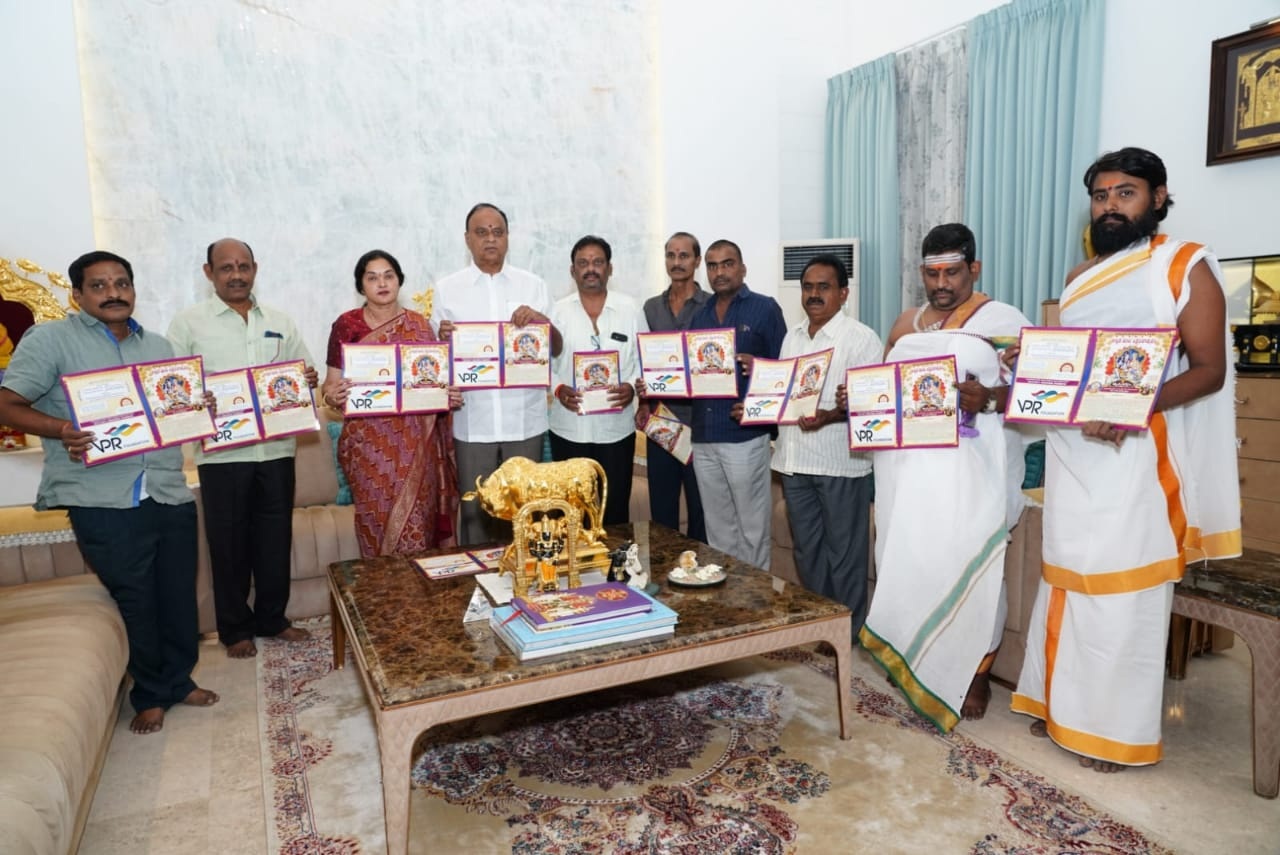 లక్ష దీపోత్సవం కరపత్రం ఆవిష్కరణ