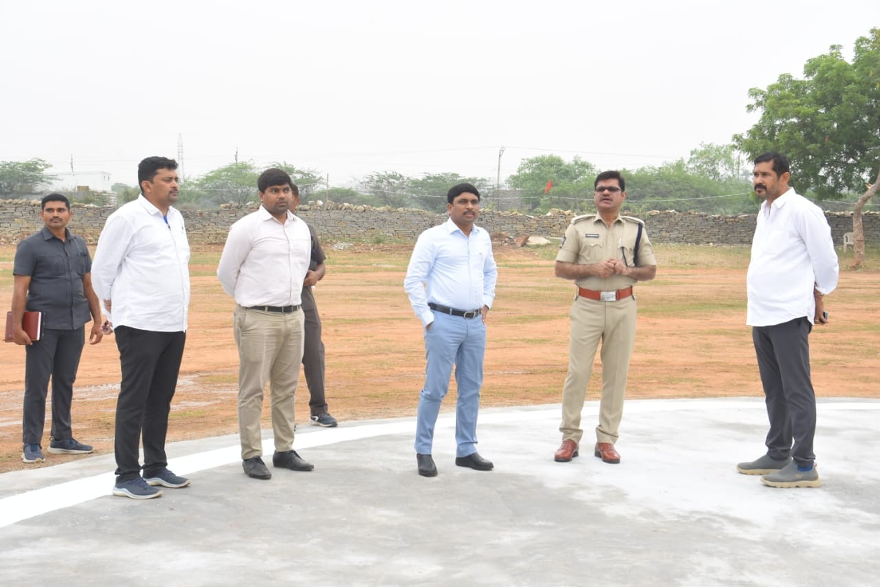 సిఎం పర్యటనకు సర్వం సిద్ధం