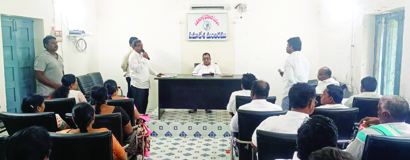 'తాగునీరు రావట్లేదు'