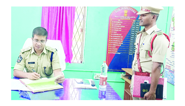 శాంతి భద్రతల పరిరక్షణే ధ్యేయం : ఎస్‌పి