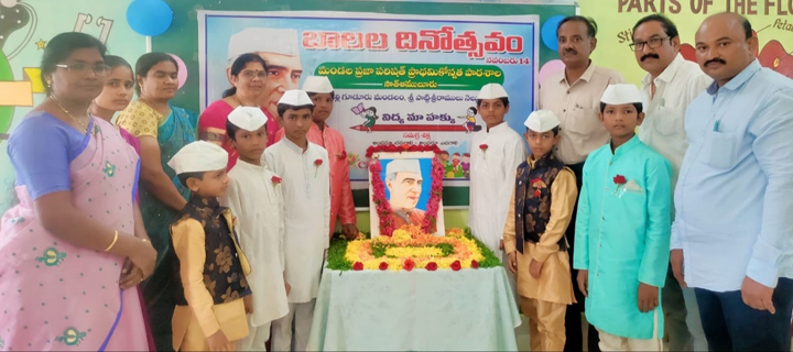 బాలల దినోత్సవ సంబరాలు